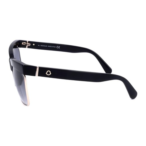 Moncler ML0218-P - 01B - 61 Okulary przeciwsłoneczne Czarny Kanciaste