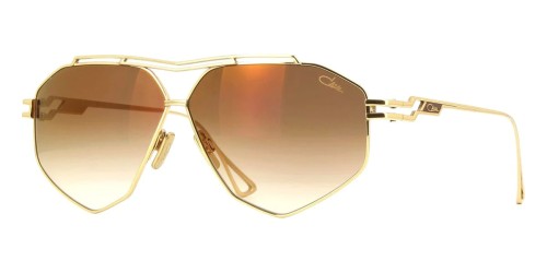 Cazal 9500 - 003 - 62 Okulary przeciwsłoneczne Złoty Pilotki (aviator)