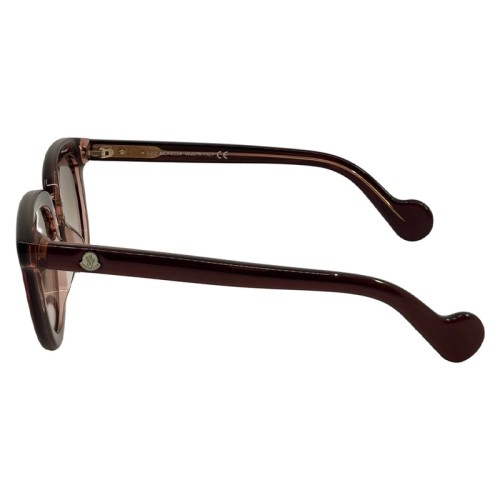 Moncler ML0044 - 71F - 48 Okulary przeciwsłoneczne Brązowy Pillow (zaokrąglony)