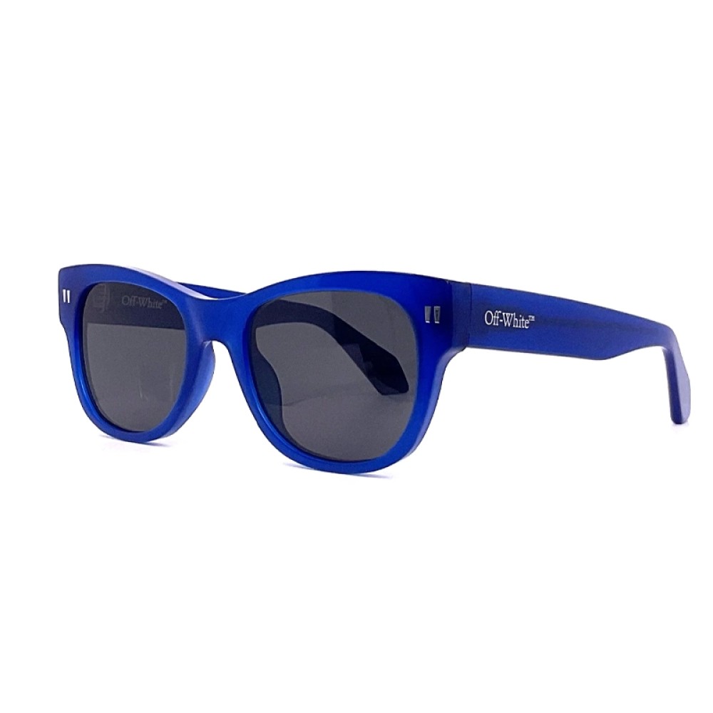 Off-White OERI107 MOAB - 4507 - 52 Okulary przeciwsłoneczne Niebieski Pillow (zaokrąglony)