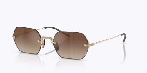 OLIVER PEOPLES - Okulary przeciwsłoneczne - OV1353ST TK-13 TITANIUM (HANMADE IN JAPAN) - 5035Q1 - 52