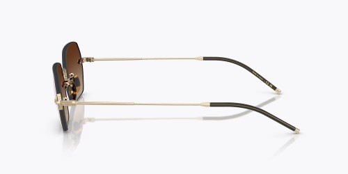 OLIVER PEOPLES OV1353ST TK-13 TITANIUM (HANMADE IN JAPAN) - 5035Q1 - 52 Okulary przeciwsłoneczne Złoty Kanciaste