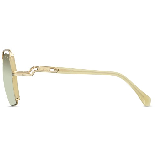 Cazal 9502 - 003 - 58 Okulary przeciwsłoneczne Złoty Kanciaste