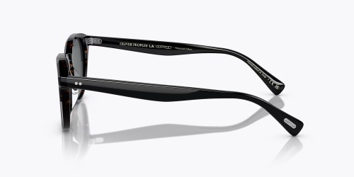 OLIVER PEOPLES OV5454SU DESMON (HANDMADE IN JAPAN) - 1722P2 - 50 - Z SOCZEWKAMI POLARYZACYJNYMI Okulary przeciwsłoneczne Czarny Okrągły
