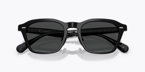 OLIVER PEOPLES OV5593S ROGER FEDERER R-11 - 149287 - 52 Okulary przeciwsłoneczne Czarny Kanciaste