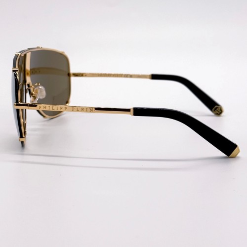 Philipp Plein SPP075 STUD - 400G - 69 Okulary przeciwsłoneczne Jednoszybowe