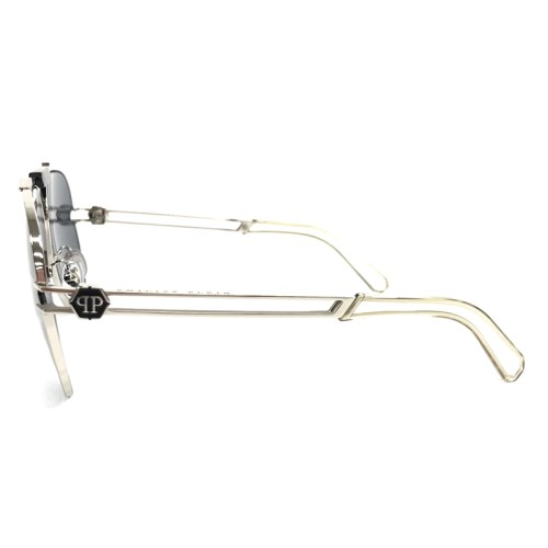 Philipp Plein SPP048 GOLDEN PLEIN SEVENTIES - 0K07 - 62 Okulary przeciwsłoneczne Pilotki (aviator)