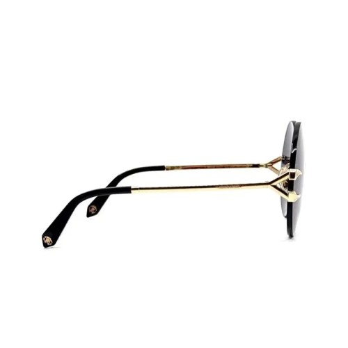 Roberto Cavalli SRC006 - 0300 - 63 Okulary przeciwsłoneczne Złoty Okrągły