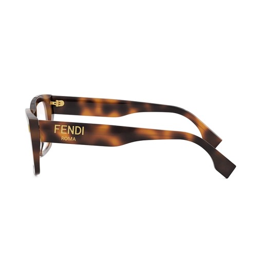 Fendi FE50094I - 053 - 52 Oprawki korekcyjne Havanna Kanciaste