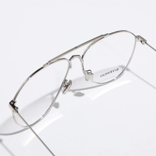 Givenchy GV50038U - 016 - 55 Oprawki korekcyjne Srebrny Pilotki (aviator)
