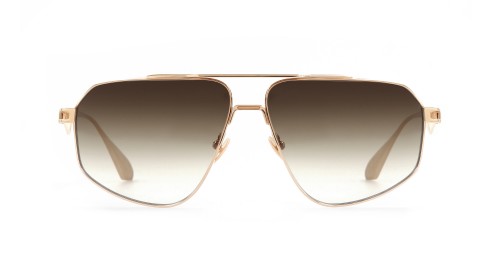 Maybach THE CHIEF I - RG-RG-Z62 - 61 - POZŁACANY (GOLD PLATED) Okulary przeciwsłoneczne Złoty Pilotki (aviator)