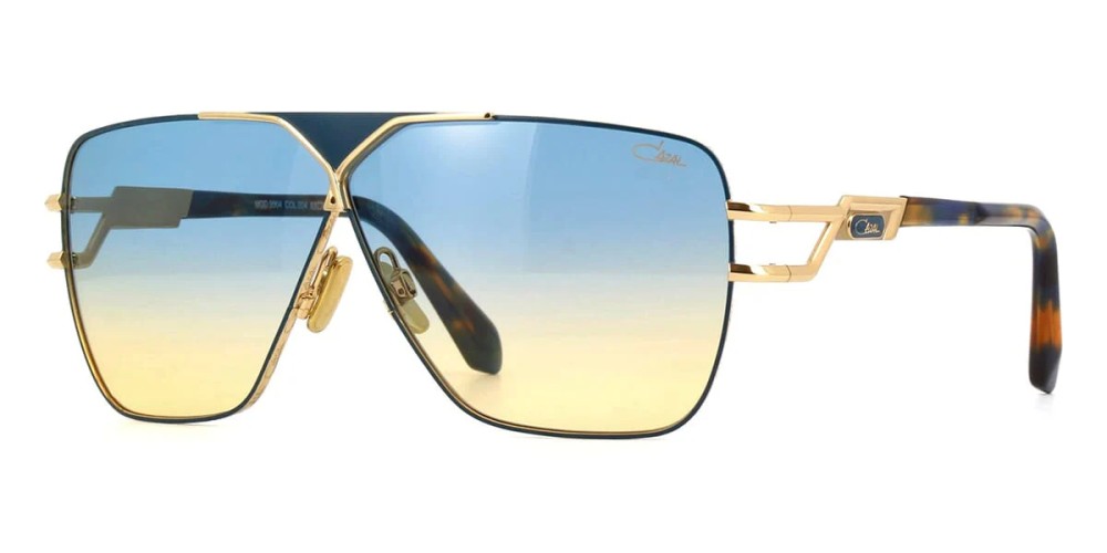 Cazal 9504 - 004 - 65 Okulary przeciwsłoneczne Niebieski Kanciaste