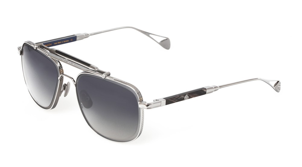 Maybach THE OBSERVER II - R-HAG-Z06 - 59 Okulary przeciwsłoneczne Srebrny Pilotki (aviator)