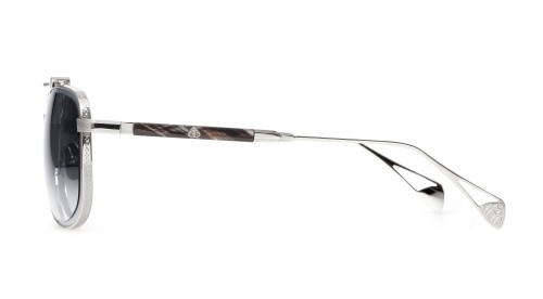 Maybach THE OBSERVER II - R-HAG-Z06 - 59 Okulary przeciwsłoneczne Srebrny Pilotki (aviator)