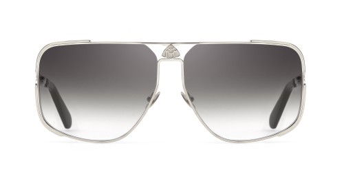 Maybach THE PRESENTER I - PA-ABM-Z63 - 66 Okulary przeciwsłoneczne Srebrny Pilotki (aviator)