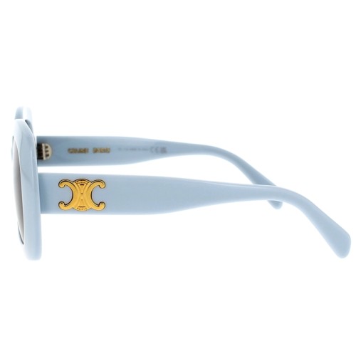 Celine CL40262U - 84A - 53 Okulary przeciwsłoneczne Niebieski Kanciaste