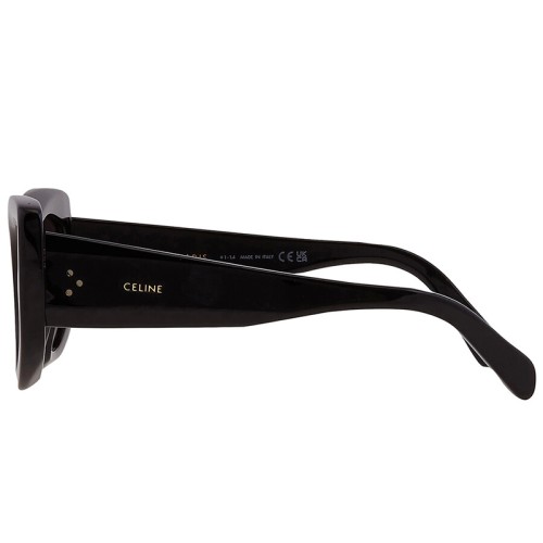 Celine CL40277I - 01A - 54 Okulary przeciwsłoneczne Czarny Kocie oczy