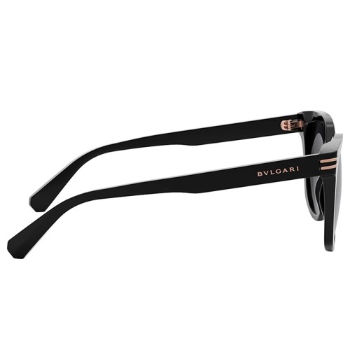 Bvlgari BV40027I B ZERO1 - 01B - 52 Okulary przeciwsłoneczne Czarny Pillow (zaokrąglony)