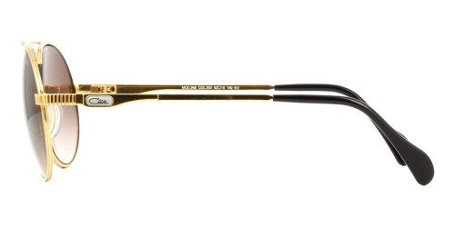 Cazal 968 - 003 - 62 Okulary przeciwsłoneczne Złoty Pilotki (aviator)