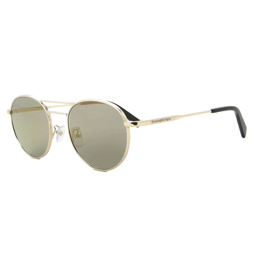 Zegna EZ0089-D - 32C - 52 Okulary przeciwsłoneczne Okrągły