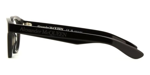 Alexander McQueen AM0384O - 001 - 47 Oprawki korekcyjne Czarny Pillow (zaokrąglony)
