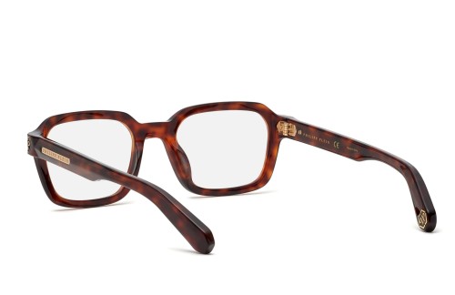 Philipp Plein VPP083 BRAVE SHADE - 0C10 - 52 Oprawki korekcyjne Havanna Kanciaste