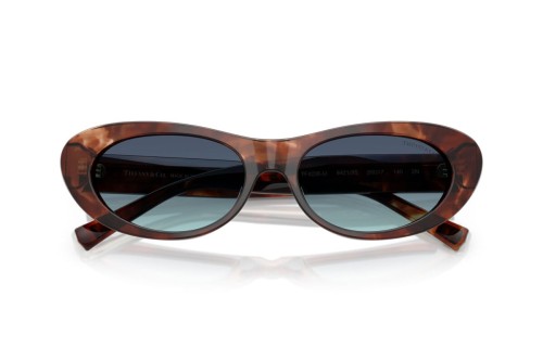 TIFFANY & CO. TF4236U - 84219S - 55 Okulary przeciwsłoneczne Havanna Kocie oczy