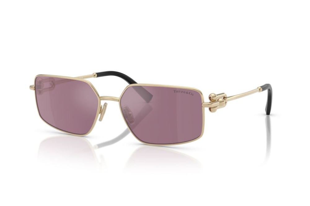 TIFFANY & CO. TF3111 - 6194AK - 58 Okulary przeciwsłoneczne Złoty Kanciaste