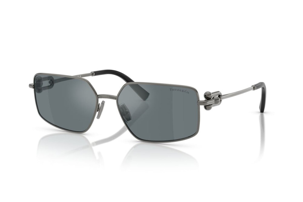 TIFFANY & CO. TF3111 - 62266G - 58 Okulary przeciwsłoneczne Szary Kanciaste