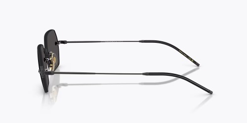OLIVER PEOPLES OV1353ST TK-13 TITANIUM (HANMADE IN JAPAN) - 506287 - 52 Okulary przeciwsłoneczne Czarny Kanciaste
