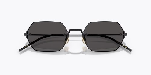 OLIVER PEOPLES OV1353ST TK-13 TITANIUM (HANMADE IN JAPAN) - 506287 - 52 Okulary przeciwsłoneczne Czarny Kanciaste