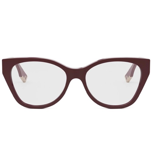 Fendi FE50120F - 069 - 54 Oprawki korekcyjne Czerwony Kocie oczy