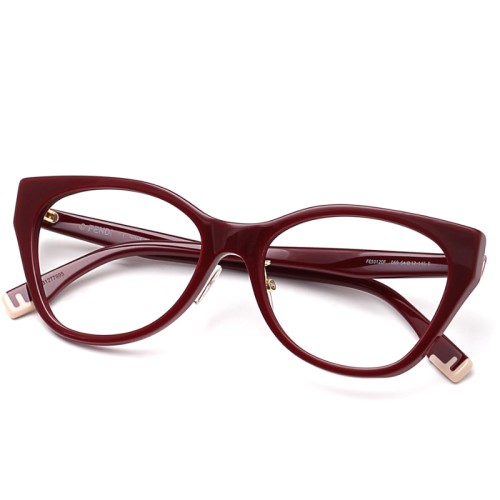 Fendi FE50120F - 069 - 54 Oprawki korekcyjne Czerwony Kocie oczy