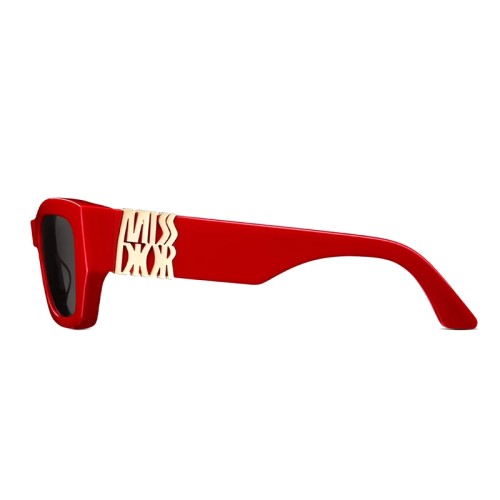 Dior MISSDIOR S1F - 35A0 O - 56 Okulary przeciwsłoneczne Czerwony Kanciaste
