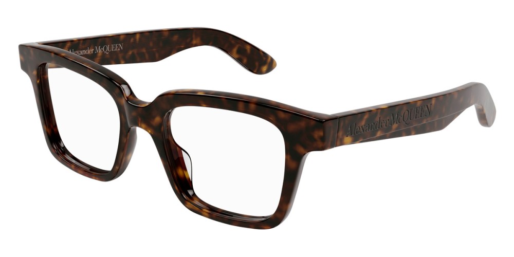 Alexander McQueen AM0385O - 002 - 49 Oprawki korekcyjne Kanciaste