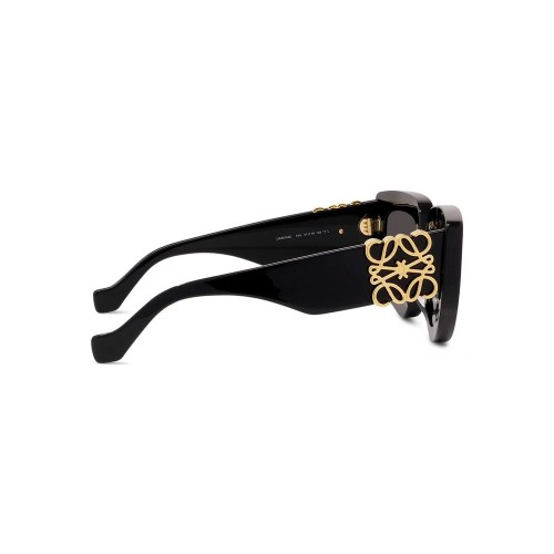 Loewe LW40154U - 01A - 51 Okulary przeciwsłoneczne Czarny Kocie oczy