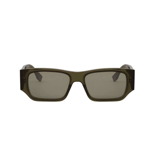 Fendi FE40144I - 96N - 54 Okulary przeciwsłoneczne Zielony Kanciaste