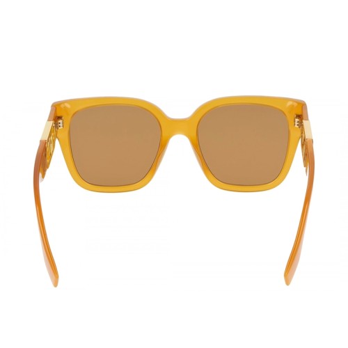 Fendi FE40063I - 44J - 54 Okulary przeciwsłoneczne Pomarańczowy Kanciaste