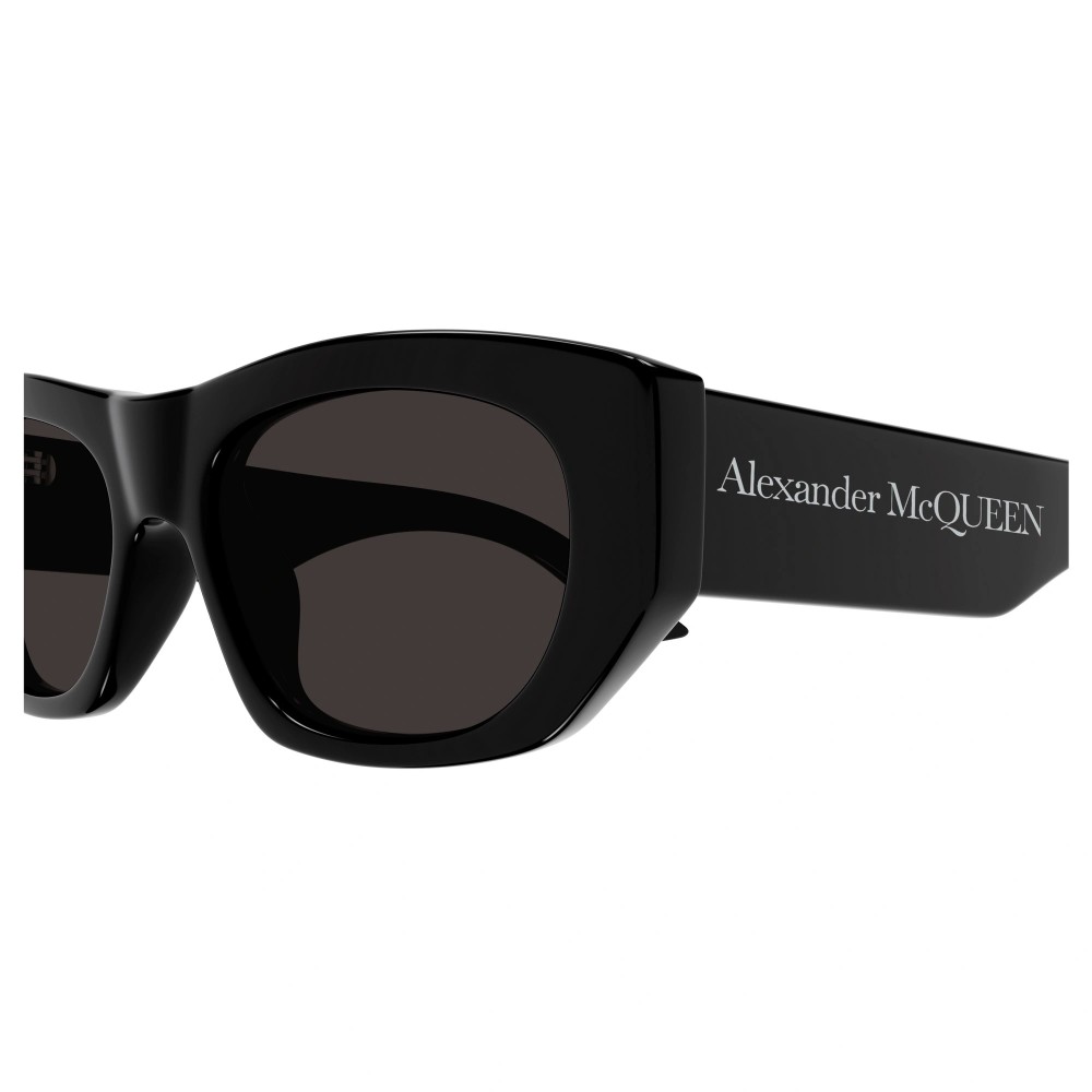 Alexander McQueen AM0450S - 001 - 54 Okulary przeciwsłoneczne Czarny Kanciaste