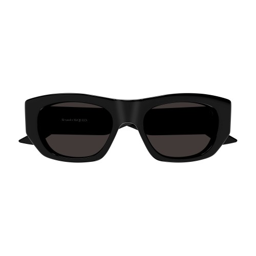 Alexander McQueen AM0450S - 001 - 54 Okulary przeciwsłoneczne Czarny Kanciaste
