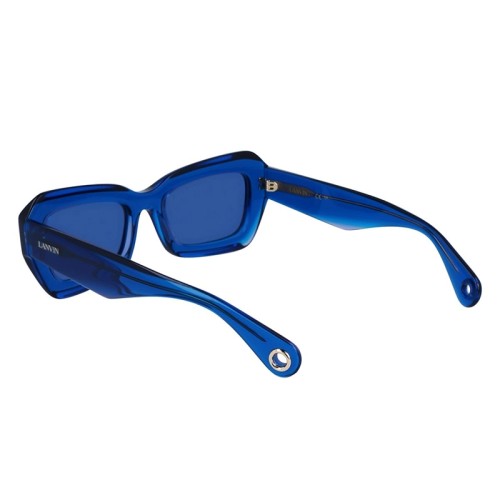 Lanvin LNV662S - 450 - 54 Okulary przeciwsłoneczne Niebieski Kanciaste