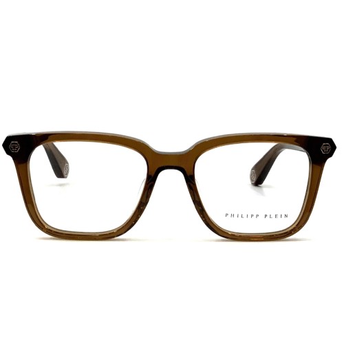 Philipp Plein VPP015 FIRST TOUCH - 03GE - 53 Oprawki korekcyjne Brązowy Kanciaste