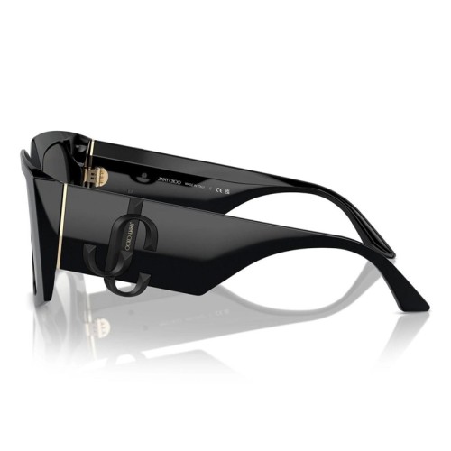 Jimmy Choo JC5006U - ​50008G - ​55 Okulary przeciwsłoneczne Czarny Kanciaste