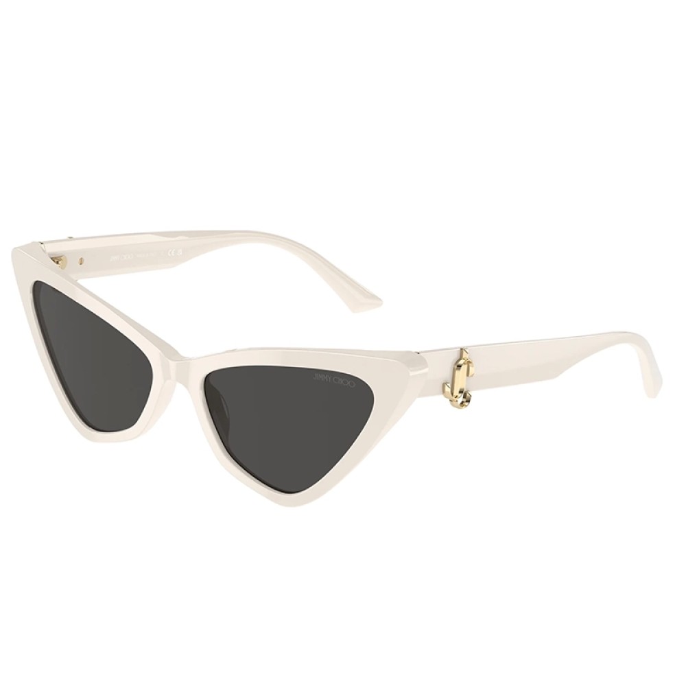 Jimmy Choo JC5008 - ​500887 - ​55 Okulary przeciwsłoneczne Biały Kocie oczy
