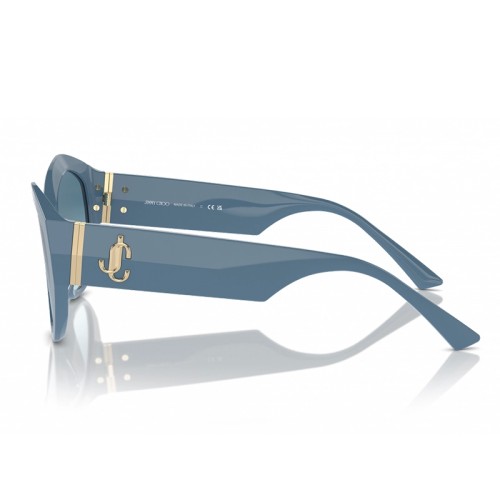Jimmy Choo JC5013U - ​502019 - ​55 Okulary przeciwsłoneczne Niebieski Pillow (zaokrąglony)