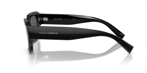 DOLCE & GABBANA DG4460 - ​501/87 - ​56 Okulary przeciwsłoneczne Czarny Kanciaste