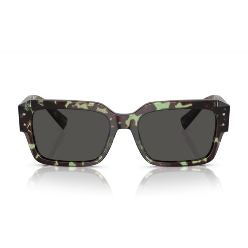 DOLCE & GABBANA DG4460 - ​343287 - ​56 Okulary przeciwsłoneczne Havanna Kanciaste