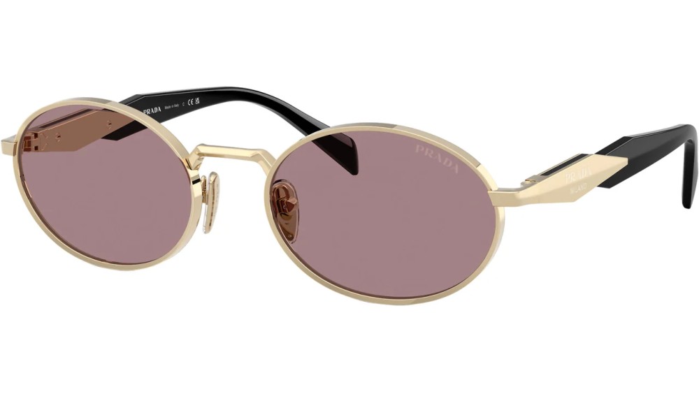 PRADA PR 65ZS - ​ZVN20I - ​55 Okulary przeciwsłoneczne Owalny