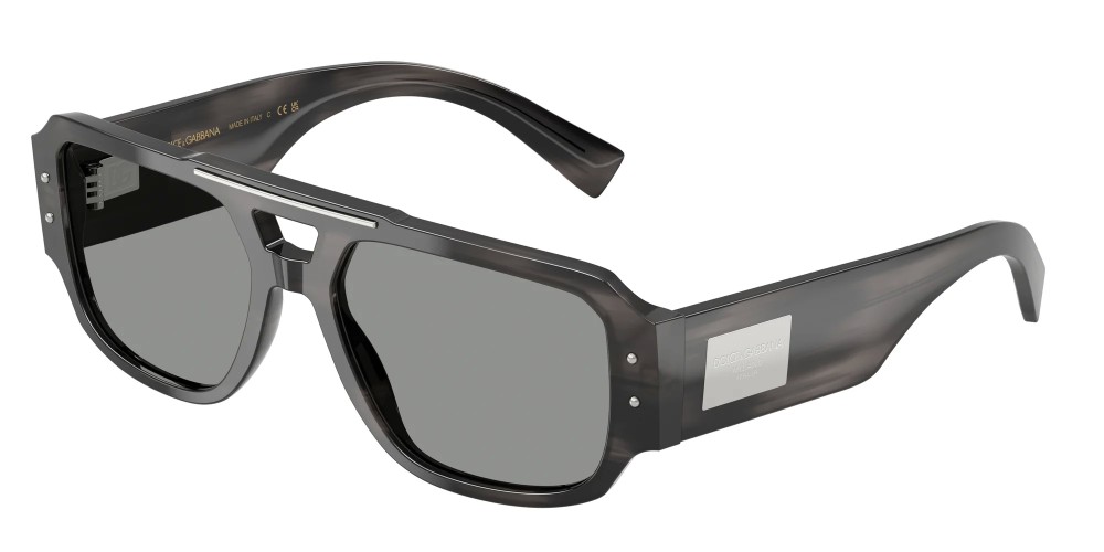 DOLCE & GABBANA DG4482 - ​3440/1 - ​57 Okulary przeciwsłoneczne Pilotki (aviator)