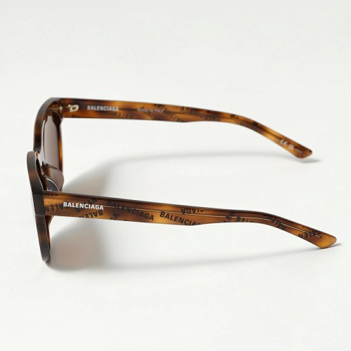 Balenciaga BB0077SK - 007 - 54 Okulary przeciwsłoneczne Pillow (zaokrąglony)